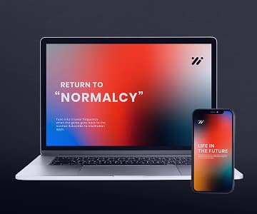 Meditation app on mobile and desctop